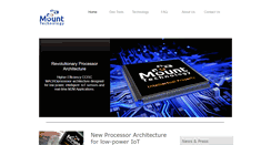 Desktop Screenshot of mounttechnology.com
